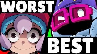 (V42) Ranking EVERY Brawler from WORST to BEST! | Pro Tier List 2024