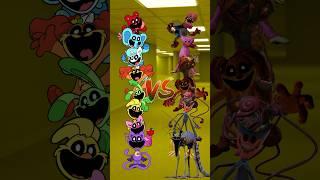 Smiling Critters VS Poppy Playtime #smilingcritters #poppyplaytimechapter3gameplay #shorts