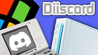 Using Discord on the Nintendo Wii! (and DS, and Windows 98, and...)
