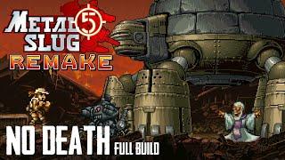 Metal Slug 5 Remake - One Life Full Game (No Death, Fio)