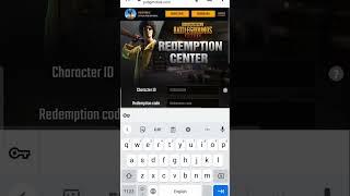 New Redeem Code in Pubg Mobile Lite|#nplqueenyt #shorts