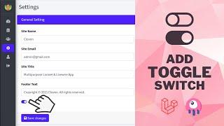 How to use Bootstrap Toggle Switch Using Laravel and Livewire