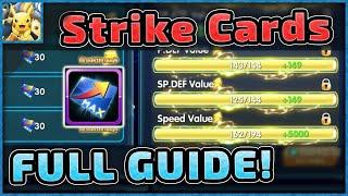 Strike Cards - FULL GUIDE! - Pokeland Legends