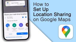 How to Set Up Location Sharing on Google Maps! [2023]