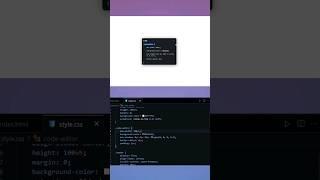 Coding Card Animation HTML CSS #shorts