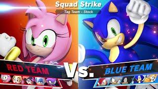 Team Sonic Girls vs Team Sonic Boys Squad Strike Quickie