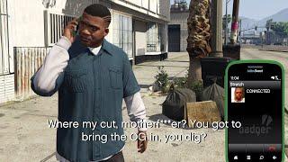 GTA 5 - All Secret Phone Calls to Stretch (Franklin)