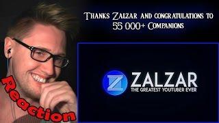 Thanks Zalzar and Congratz to 55k+ Companions REACTION! | TOGETHER! |