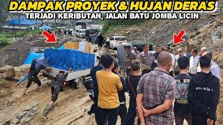 There was a commotion, the impact of the Batu Jomba Super Slippery Road Project