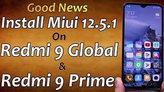 How To Update Redmi 9 To Miui 12.5.1