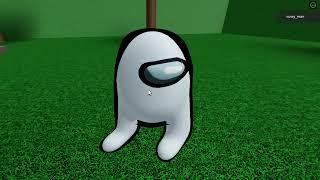 I found the Amogus Man In Roblox + Jumpscare