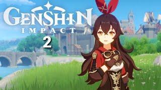 Amber, Kundschafterin des Ordo Favonius  Let's Play Genshin Impact ⭐ 2