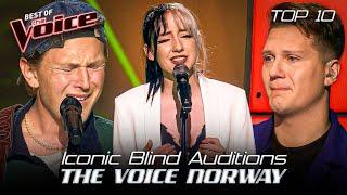 Most ICONIC Blind Auditions of The Voice Norway EVER  | Top 10