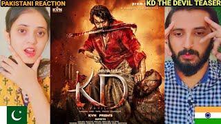 KD - The Devil Title Teaser Reaction!! Dhruva Sarja | Hindi Movie | Pakistani Reaction