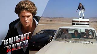 Michael and KITT Rescue King Jack | Knight Rider