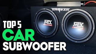Best Car Subwoofer to BUY in 2022!