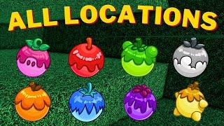 All Berry Spawn Locations in Blox Fruits | Second Sea (2nd Sea)