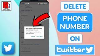 How to Delete Phone Number from Your Twitter Account