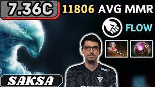 7.36c - Saksa MORPHLING Soft Support Gameplay 25 ASSISTS - Dota 2 Full Match Gameplay