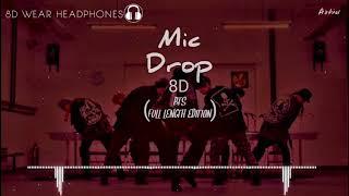 [8D] BTS - MIC Drop (Steve Aoki Remix - Full Length Edition)【WEAR HEADPHONES】{download link}