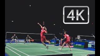 BEST NICE ANGLE of Badminton Men's Doubles Game Highlights - 4K Dolby Vision -