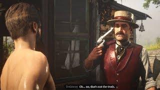 Red Dead Redemption 2 Online - Meeting Trelawny Cutscene