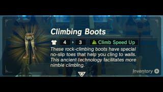 Climbing Boots | Gear Location | Zelda BOTW