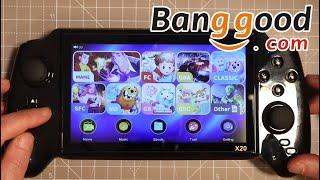 Black Hawk X20 Review  The budget retro handheld built for comfort! [Banggood]