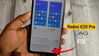 Redmi K20 Pro: MIUI 12.5 Gesture Lag Fixed  Smoother Experience, Lag Free