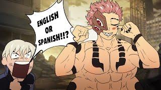 Sukuna Anti English or Spanish Technique