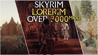 OVER 3000 Mods In One Click - Skyrim Lorerim You NEED This IMMEDIATELY!