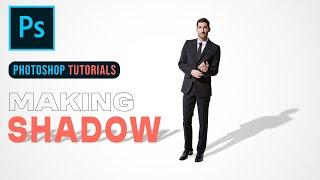 How to Make a Shadow in Photoshop #photoshoptutorial