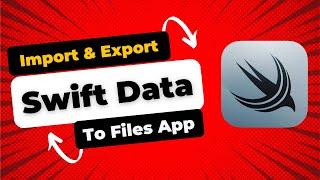 Import & Export Swift Data with Password - iOS 17 & 18