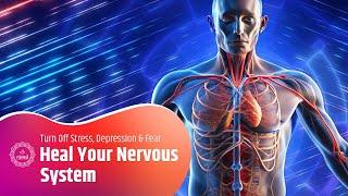 Heal Your Nervous System From Anxiety | Turn Off Stress, Depression And Fear | Sound Therapy