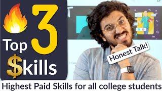 3 Most Important Skills to be Successful | for all students | Honest Talk