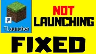 How to FIX TLauncher Not Launching | MINECRAFT