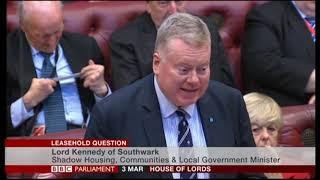 Leasehold Question - Competition & Markets Authority - House of Lords - 3/3/20