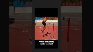 Anmol chaudhary (Army) hurdle workout