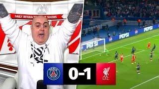 REACTING TO PSG 0-1 LIVERPOOL HIGHLIGHTS