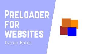 Preloader for websites with html and css | step by step | CodeBreakers