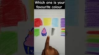 Which one is your favourite colour #art #ytshorts #drawing #shorts