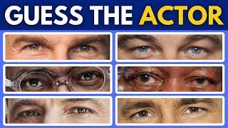 Guess The Actor By Their Eyes Quiz | Guess Whose Eyes Quiz | Celebrity Eye Quiz