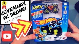 AFFORDABLE RC Toys - HOT WHEELS Racing RC Micro Drone REVIEW, unboxing, Crash Test.