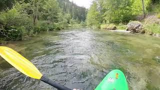 Eierloch #07  -KVK Wildwasser 2020-  obere Salza Klausschlucht Niedrigwasser