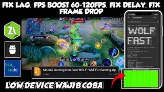 Low End Device | How to Fix lag Permanently BGMI/All Games Use WOLF Module | Update Fix Lag Android