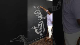 Indian culture dance drawing #dance #shorts #foryou #trending #drawing #shortsvideo