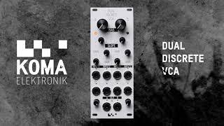 KOMA Elektronik - Dual Discrete VCA - Overview