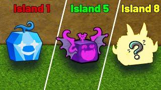 Noob to Pro, but my Fruit Changes every New Island in Blox Fruits!