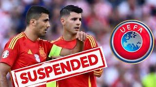 Rodri & Morata Handed 1-Match Suspension For Gibraltar Chant