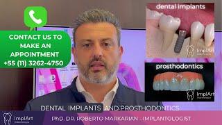 DENTIST IN BRAZIL - Dental Implant in Brazil with Dr. Markarian implantologist #implants